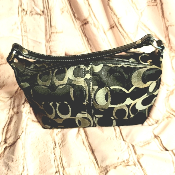 Small Coach Bag, Mini Coach, Monogram Coach Bag, Small handbag, Mini Purse - Picture 5 of 8